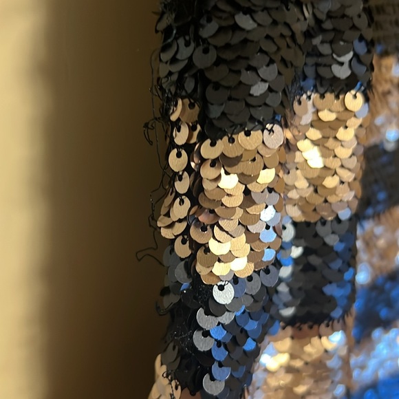 Gap kids 1 plus sequin a line dress, fits a woman 0-2. - Picture 7 of 8